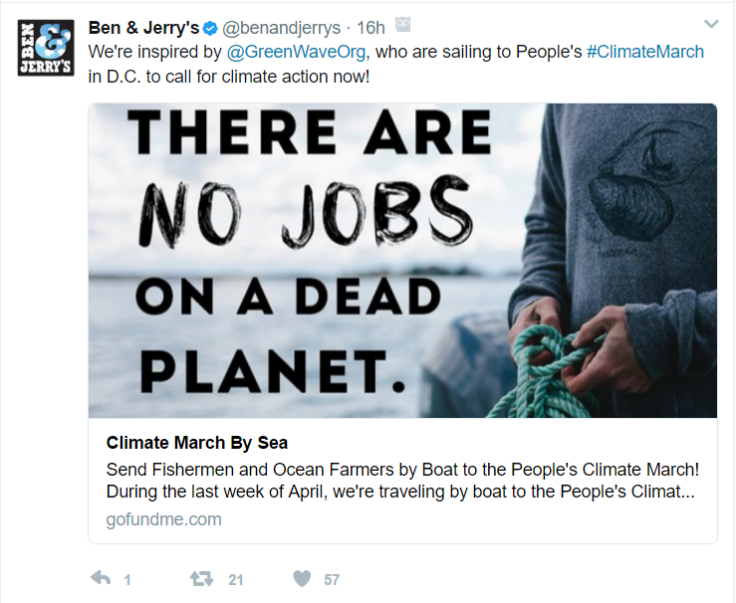 bnj tweet climate change